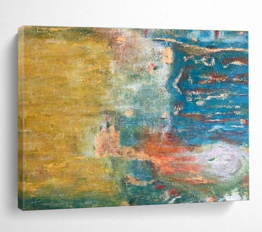 Color - Blended Abstract Art for Trendy Café Communal Spaces DLZ3105