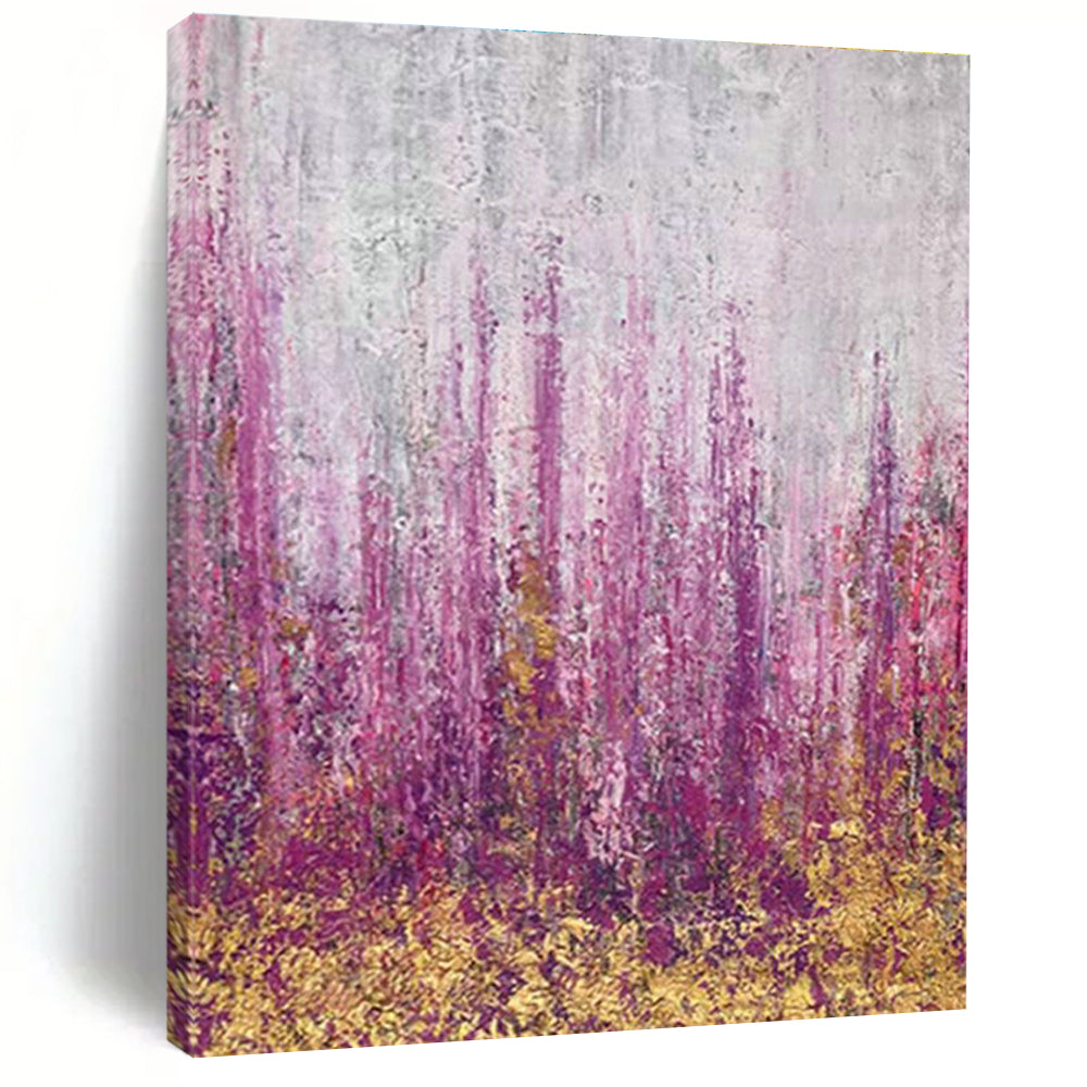 Pink - Purple Botanical Art for Home Garden - View Bedrooms DLZ0064