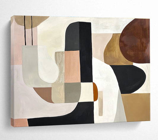 Geometric Shape Abstract Art for Contemporary Living Room & Design Studio SC352