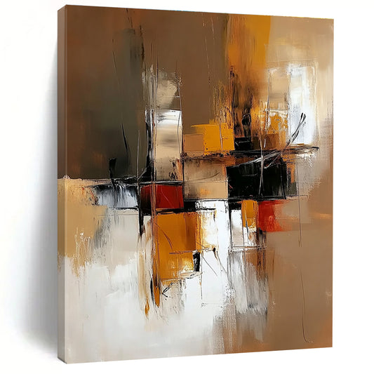Geometric Abstract Composition for Modern Office & Architectural - Inspired Home STSC648