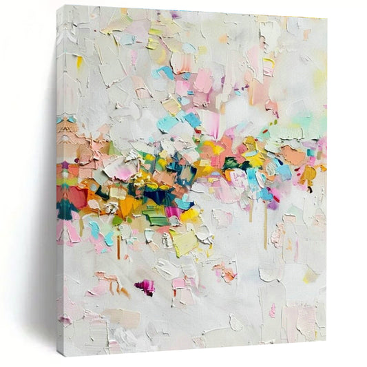 Colorful Fragment Abstract Art for Bohemian Café & Creative Studio DLZ1920