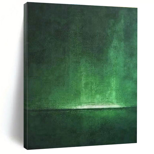 Dark Green Abstract Art for Bedroom & Hallway DLZ0312