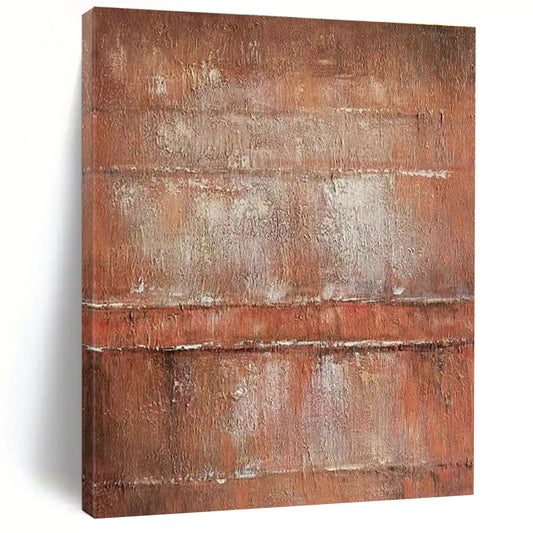 Brown - White Abstract Art for Living Room & Cottages DLZ0326