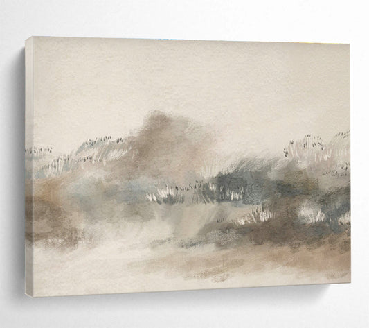 Soft - Color Landscape Abstract Art for Zen - Inspired Home Offices DLZ2628