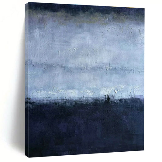 Blue - Purple Abstract Art for Spa & Meditation Room DLZ1785