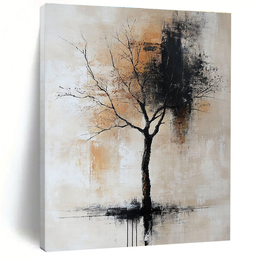 Bare Tree Abstract for Contemporary Bedroom & Meditation Space STSC837