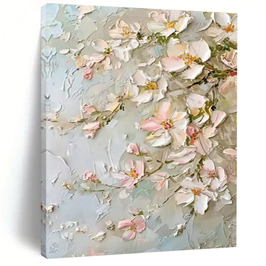 3D Floral Relief Art for Romantic Boudoir & High - End Bridal Shop DLZ0738
