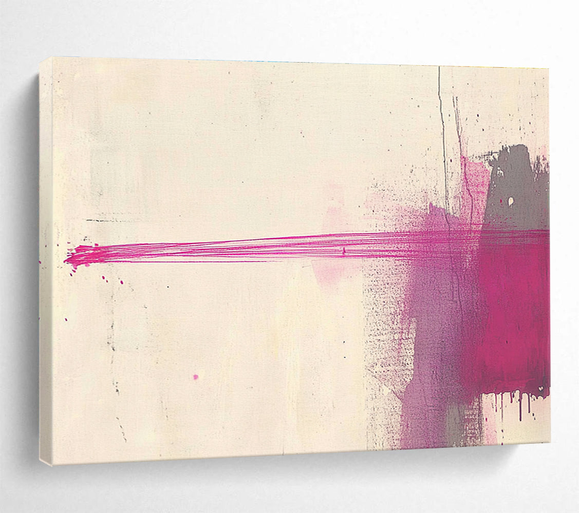 Abstract Pink Strokes Art for Modern Studio & Art Gallery SC550