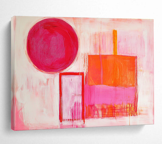 Abstract Geometric Art for Modern Living Room & Art Gallery SC540