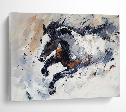 Energetic Equine Art for Equestrian Club & Sports Bar SC594