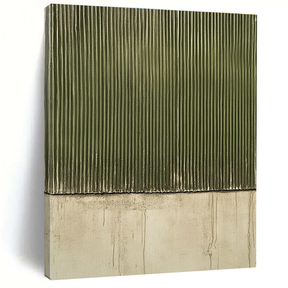 Green Corrugated Texture for Industrial - Style Loft & Architectural Design Studio STSC958