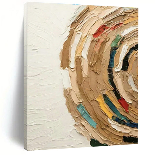Colorful Textured Abstract Art for Art Studio & Home Creative Nook DLZ1125