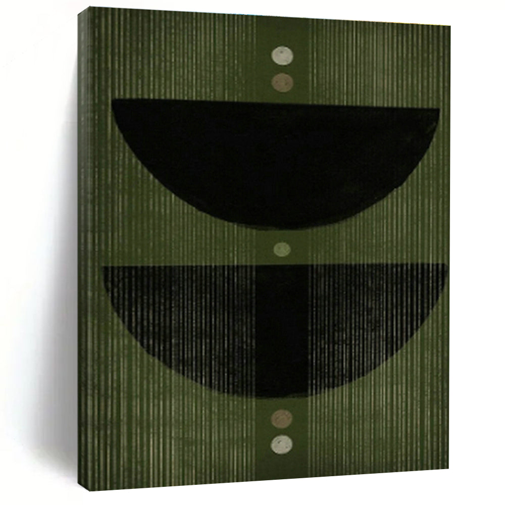 Minimalist Geometric Art for Contemporary Bedroom & Design - Focused Office DLZ1387