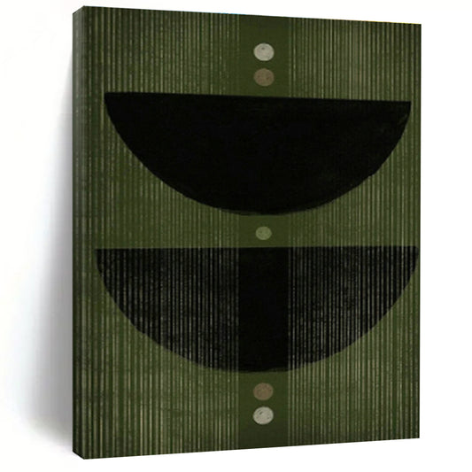Minimalist Geometric Art for Contemporary Bedroom & Design - Focused Office DLZ1387