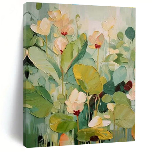 Light - Color Floral Art for Feminine Home Bedroom Boudoirs DLZ0226