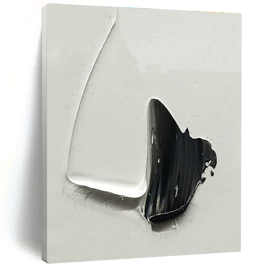 Minimal Black - White Form Art for Contemporary Home & Design Studio DLZ2371