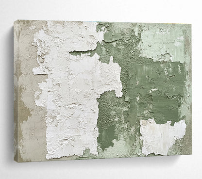 Weathered Wall Texture Art for Industrial - Style Café & Retro - Themed Lounge SC470