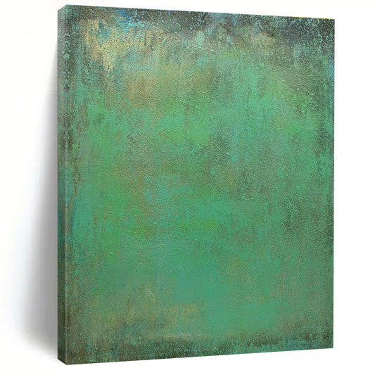 Teal - Green Gradient Abstract Art for Spa & Bedroom Retreat DLZ1220