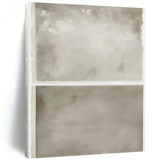 Gray Watercolor Wash Subtle Abstract Art for Minimalist Home Study & Contemporary Art Gallery STSC1454