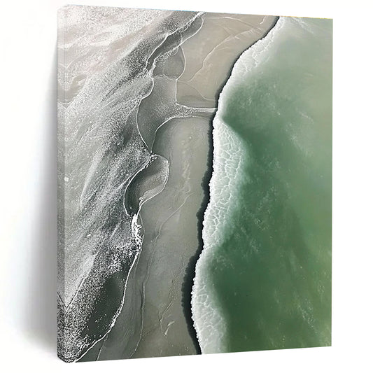 Detailed Beach Aerial View for Modern Home Office & Beachfront Property Gallery STSC529