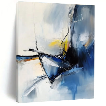 Abstract Sailing Boat for Nautical - Themed Home & Coastal Café STSC645