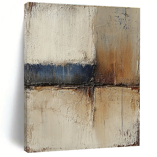 Artistic Textured Square Art for Creative Studio & Loft STSC079