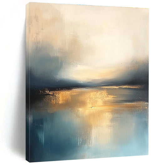 Golden Reflections on Water for Dining Room & Hotel Lobby STSC103