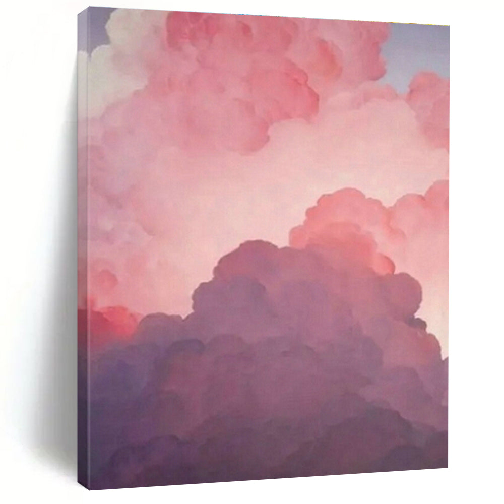 Dreamy Cloud Abstract Art for Nursery & Rooftop Lounge DLZ0593