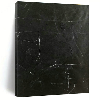 Chalkboard - Style Abstract Art for Rustic Café & Creative Studio DLZ0755