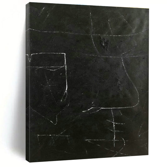 Chalkboard - Style Abstract Art for Rustic Café & Creative Studio DLZ0755
