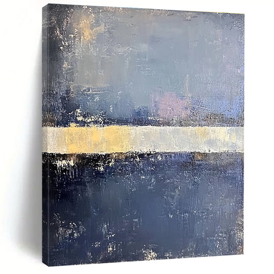 Subtle Color Block Abstract for Contemporary Art Space & Minimalist Bathroom STSC218