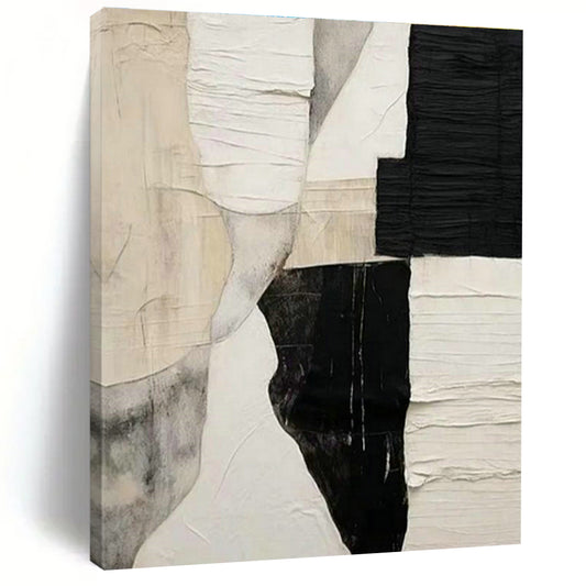 Collage - Texture Art for Modern Home Office Accent Walls DLZ0250