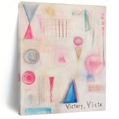 Victory Abstract for Inspirational Classroom & Sports Team Locker Room STSC1205