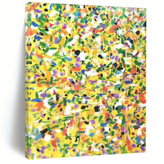 Large - Scale Abstract Colorful Splash Art for Living Room & Gallery DLZ2271