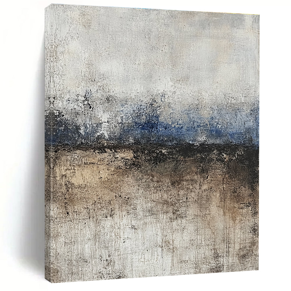 Textured Coastal Abstract Art for Beachfront Café & Art - Loving Home Library STSC125