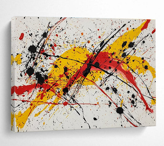 Energetic Splatter Art for Modern Studio & Art Gallery SC570