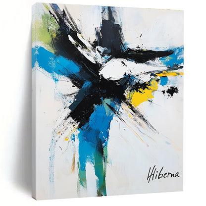 Colorful Abstract "Hiberna" Art for Creative Studio & Art Gallery STSC1097
