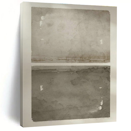 Dual - Tone Grey Textured Art for Modern Gallery & Monochrome Café DLZ1366