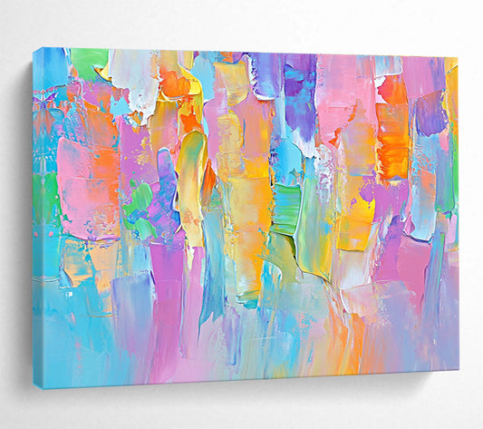 Vibrant Color Blocks Art for Trendy Retail Store & Art Gallery Pop - Up SC185