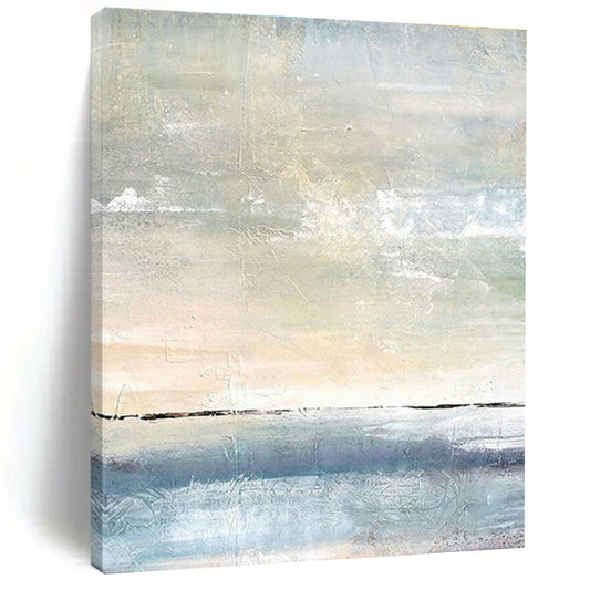 Soft - Colored Seaside Abstract for Relaxing Bathroom & Coastal - Style Balcony DLZ0868