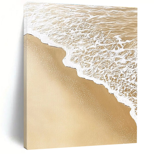 Serene Beach Foam for Coastal Home Bedroom & Relaxing Wellness Retreat STSC952