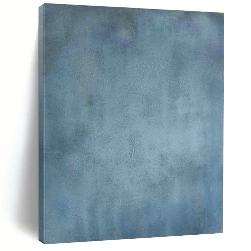 Blue Solid - Color Art for Coastal Home Bathroom Retreats DLZ0251