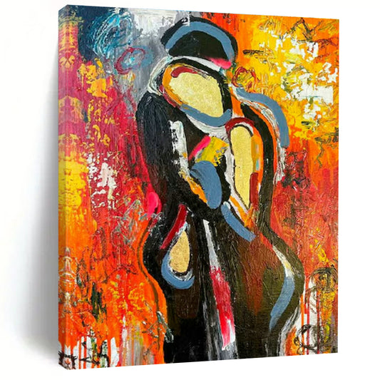 Abstract Embrace Art for Romantic Bedroom & Bohemian Gallery DLZ2111