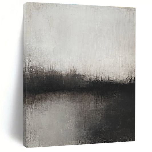 Dark Monochrome Horizon Art for Gothic - Style Study & Private Art Gallery STSC127