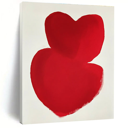Double Red Hearts for Romantic Dining Room & Valentine’s Day Decor STSC1192