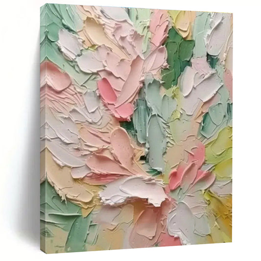 Pastel Flower Palette Art for Minimalist Nursery & Spring - Themed Tea Room DLZ1404