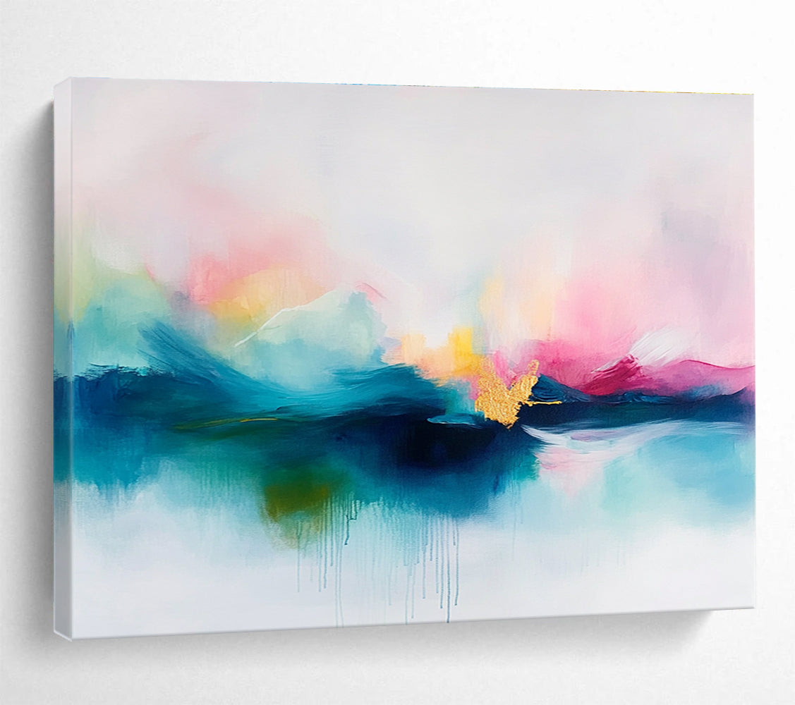 Colorful Abstract Sky Art for Bohemian Living Room & Creative Lounge SC383