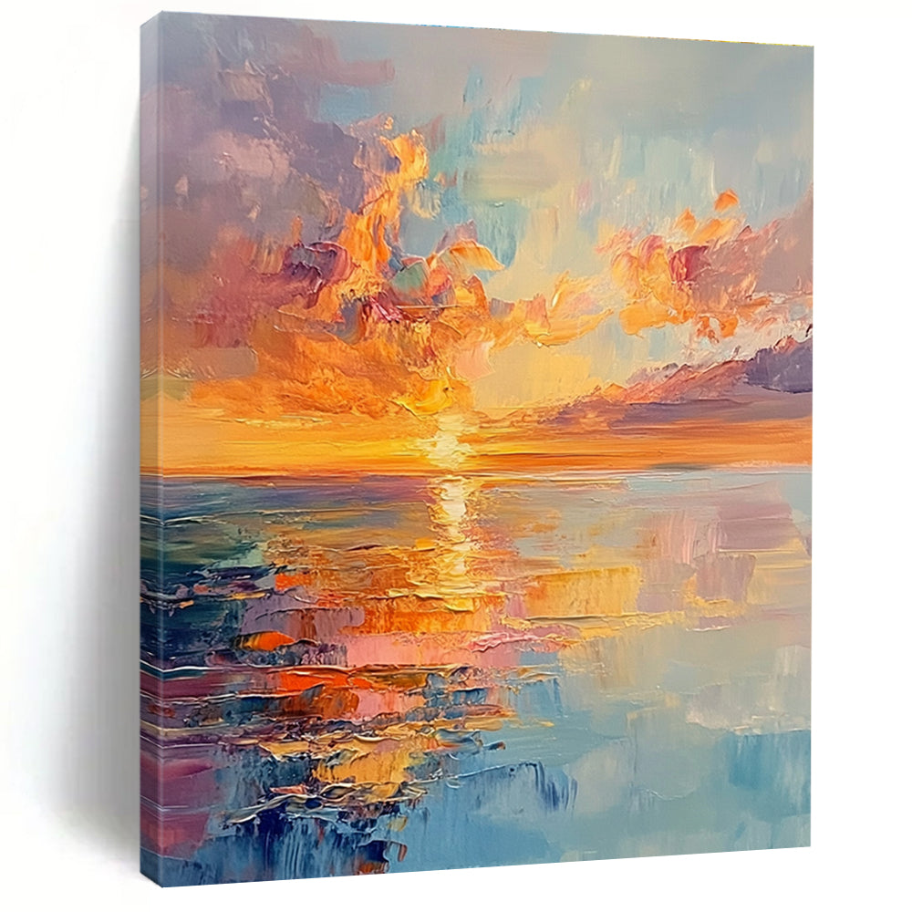 Sea Sunset 1 for Beachfront Hotel Lobby & Coastal Home Office STSC893