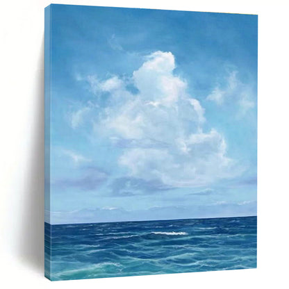 Sea and Clouds Oil Art for Living Room & Cottages DLZ0311