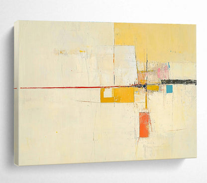 Minimalist Geometric Abstract Art for Contemporary Office & Scandinavian - Style Home SC332
